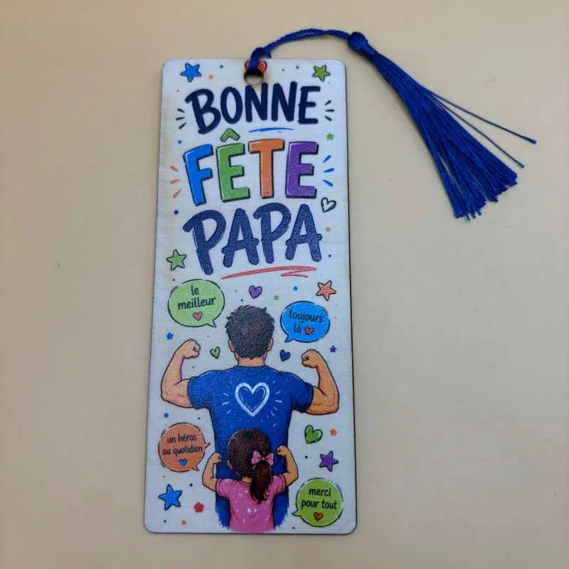 Marque-page Bonne Fête Papa – Image 2